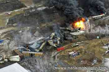 Train crew had little warning before Ohio wreck, probe finds