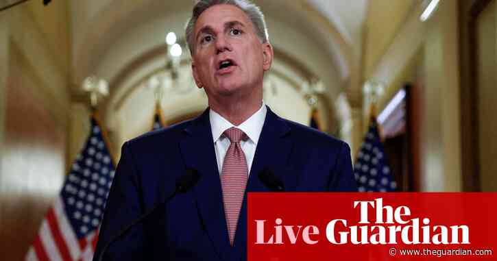 Democrats condemn McCarthy for handing Capitol attack footage to Tucker Carlson – as it happened