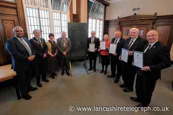 Former East Lancs county councillors made Honorary Aldermen