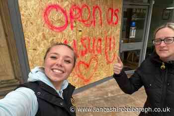 Burnley coffee shop Charlatte's has been vandalised again