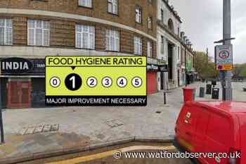 Tops Royal Cuisine in Watford given 1/5 food hygiene rating
