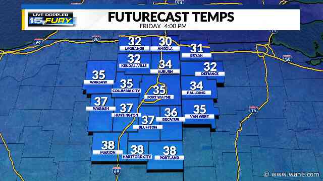 Another winter blast today