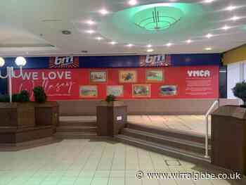 Wirral pupils turn shopping centre wall into community mural