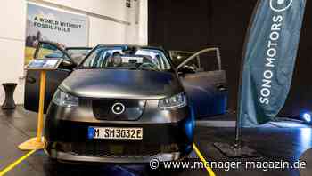 Sono Motors stoppt Solarauto-Projekt Sion
