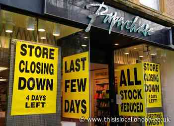 Paperchase in Islington among 106 stores to close doors