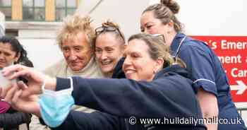 Sir Rod Stewart 'not all mouth' as he keeps promise to pay for NHS scans