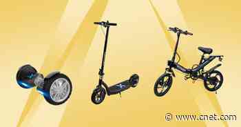 Snag Discounted New and Refurbished E-Bikes, Scooters and Hoverboards at Woot     - CNET