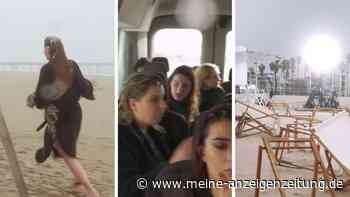 GNTM-Set wegen Sturm evakuiert: „Bin um mein Leben gerannt“ 