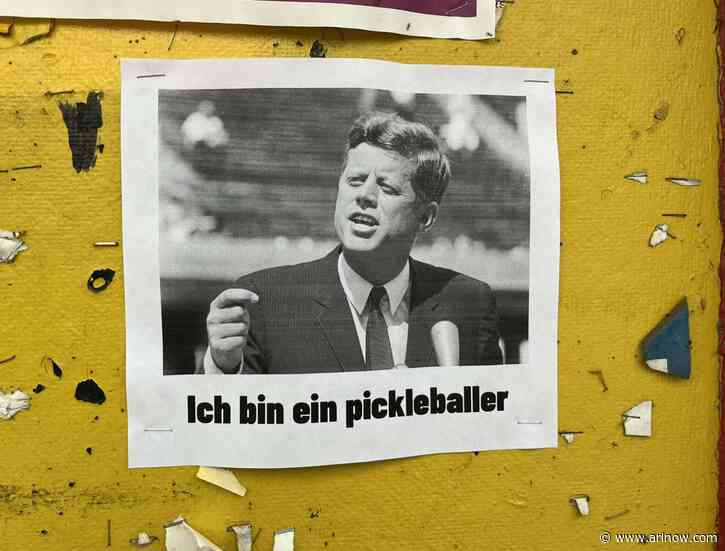 Pro-pickleball posters pop up in Penrose Park