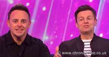 Ant and Dec hit with Newcastle final 'nerves' before Saturday Night Takeaway new series launch