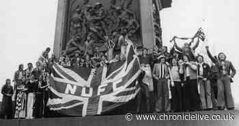 Newcastle United fans in London for the 1976 League Cup final - 20 unseen photographs