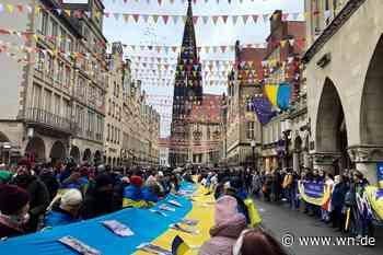 Ukrainische Tränen am Jahrestag des Krieges