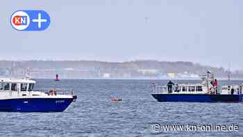 Wasserschutzpolizei trainiert Seenotrettung  im Kieler Hafen   
