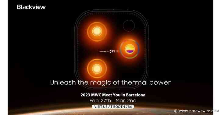 Blackview представит новейший телефон с Thermal by FLIR Imaging на MWC 2023