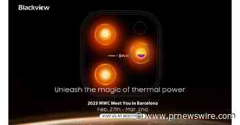 Blackview lanzará en el MWC 2023 el último teléfono robusto con imagen térmica por FLIR