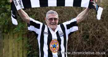 Newcastle United fan, 93, heading to Wembley to cheer on his team for the 1,727th time