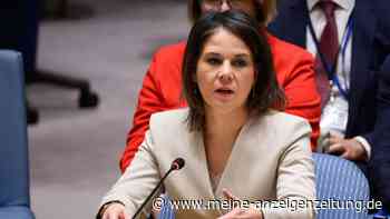 Baerbock: „Unterwerfung ist kein Frieden“