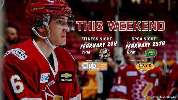 Chilliwack Chiefs hosting doubleheader this weekend; 89.5 JR Country to broadcast Friday’s game