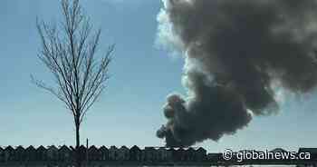 3 homes involved in fire in southwest Edmonton