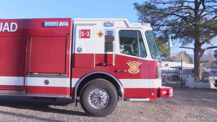 Fire near Central and Eubank destroys mobile home