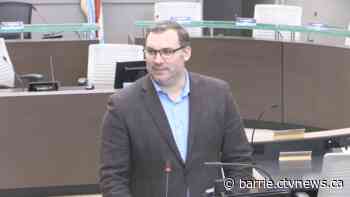 Barrie Mayor Alex Nuttall celebrates first 100 days in office