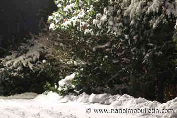 Another snowfall warning issued for Nanaimo and most of the Island