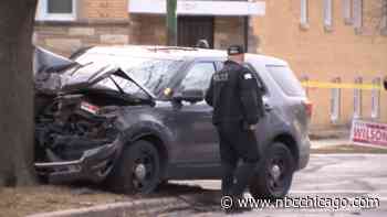 2 Chicago Police Officers Injured in Crash While Responding to Call in Marquette Park
