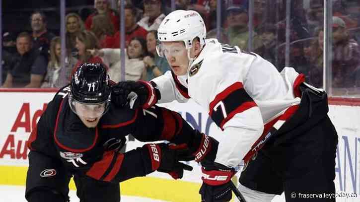 Raanta blanks Senators as Hurricanes win 5th straight