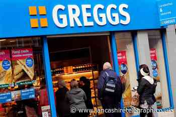 Hygiene ratings for the Greggs restaurants in Lancashire
