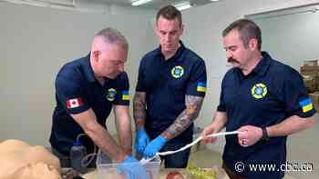 These firefighters from Canada are helping emergency responders in Ukraine save lives