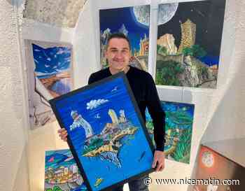 Antibes comme vous ne l’avez jamais vue: venez découvrir les peintures uniques d’Olivier Plisson