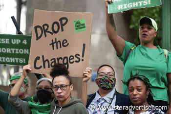 Rally held for woman accused of harassing anti-abortion protester