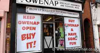 Hull's sauciest store and the banners that made people smile