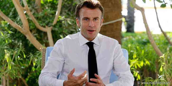 Prix et sécheresse: Emmanuel Macron réclame "un effort" des distributeurs et un "plan de sobriété sur l'eau"