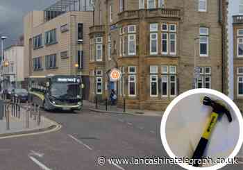 Two boys, 14, arrested after bus passengers attacked with hammer