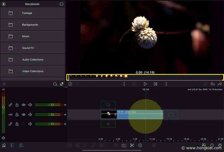 How to Create Freeze Frame in LumaFusion