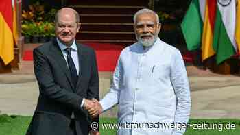 Scholz zu Besuch in Indien eingetroffen
