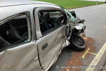 Mann aus Warburg schwebt nach Unfall in Lebensgefahr