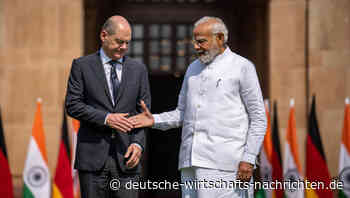 Scholz und Modi sprechen über Freihandel und U-Boote