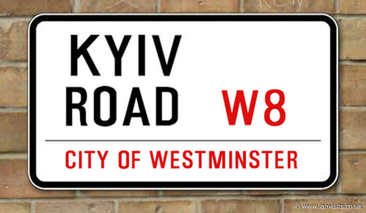 London is getting a Kyiv Road in front of the Russian Embassy