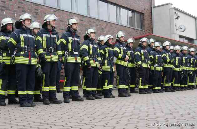 FW Celle: 22 neue Feuerwehrleute ausgebildet - Truppmannausbildung Teil 1 in Celle abgeschlossen