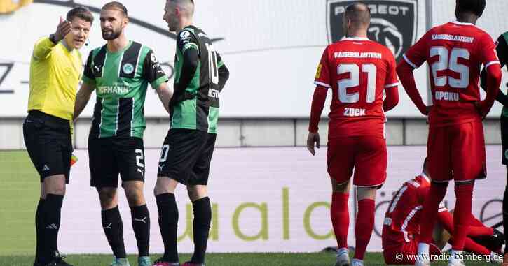 Greuther Fürth verliert in Kaiserslautern 1:3