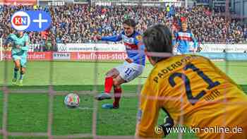 Holstein Kiel gewinnt durch Duselelfmeter gegen SC Paderborn.