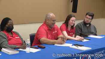 Newport News Education Association holds town hall for division staff, union members