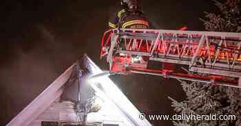 Crystal Lake fire leaves home uninhabitable, with $100K in damage