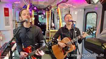 Hannover: Mando Diao gibt Konzert in Straßenbahn