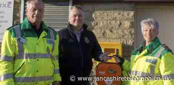 Rossendale group celebrate 50th defibrillator to help community