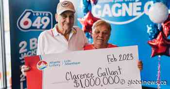 N.B. man wins $1M from Atlantic Lotto Gold Ball draw