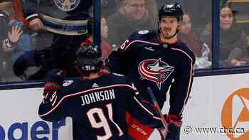 Roslovic scores winner for Blue Jackets to spoil Oilers' 4-goal comeback