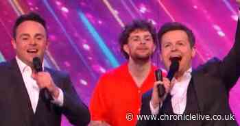 Ant and Dec end Saturday Night Takeaway with three word Wembley 'battle cry' to Newcastle